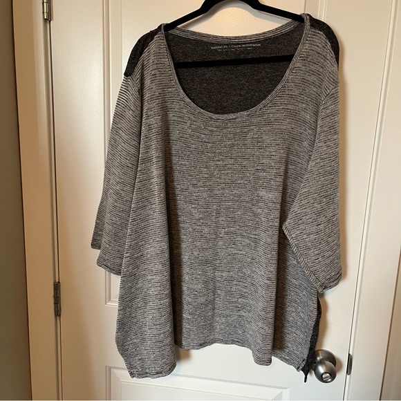 Penningtons 5x in every story two tone grey top - Picture 1 of 3